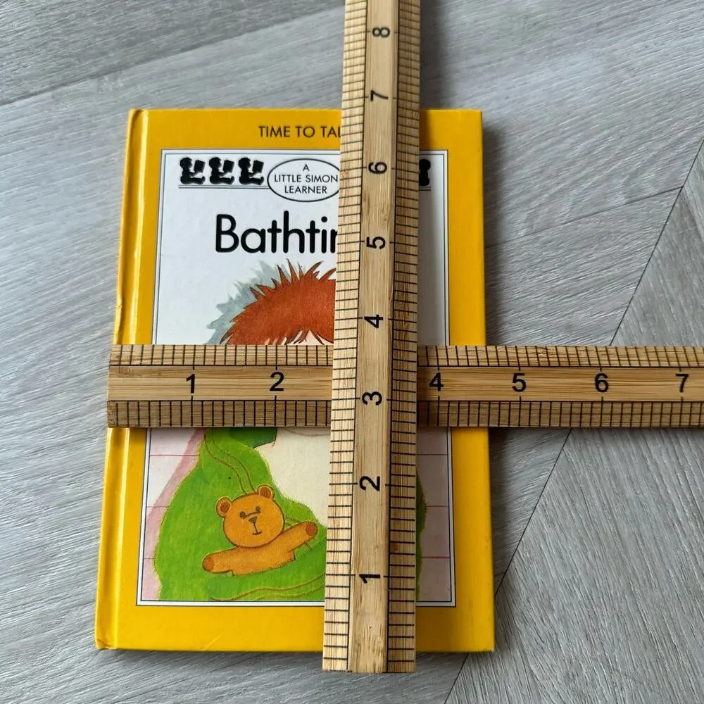 Bathtime Book Vintage Little Simon Learner ISBN 0671471074 1983 Walker Books